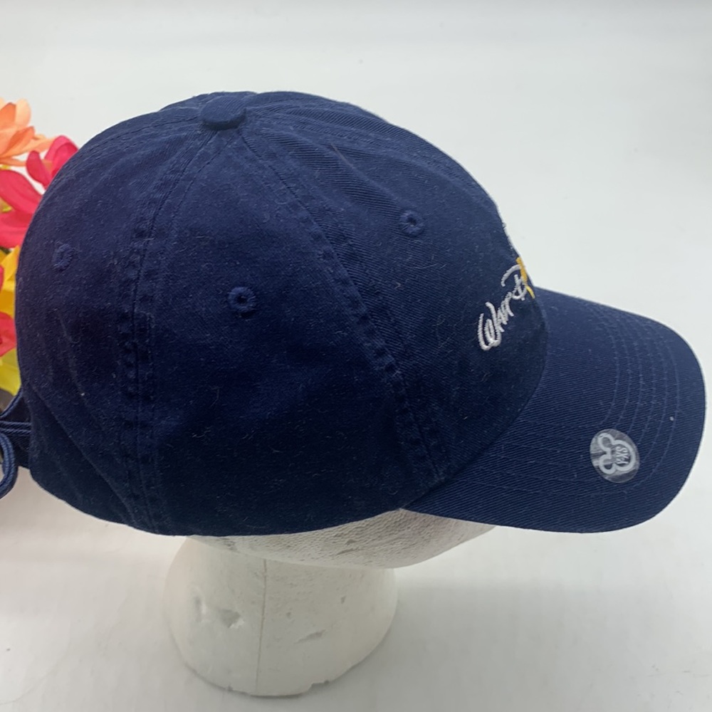 Walt Disney World NWT (size sticker) Youth XS Navy Blue Baseball Cap Mickey - Picture 4 of 8